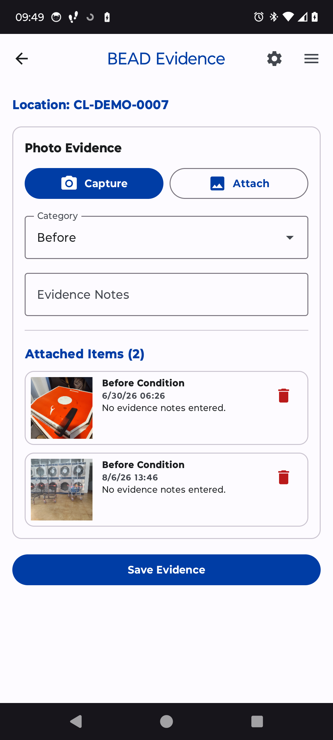 BroadbandOps application screenshot