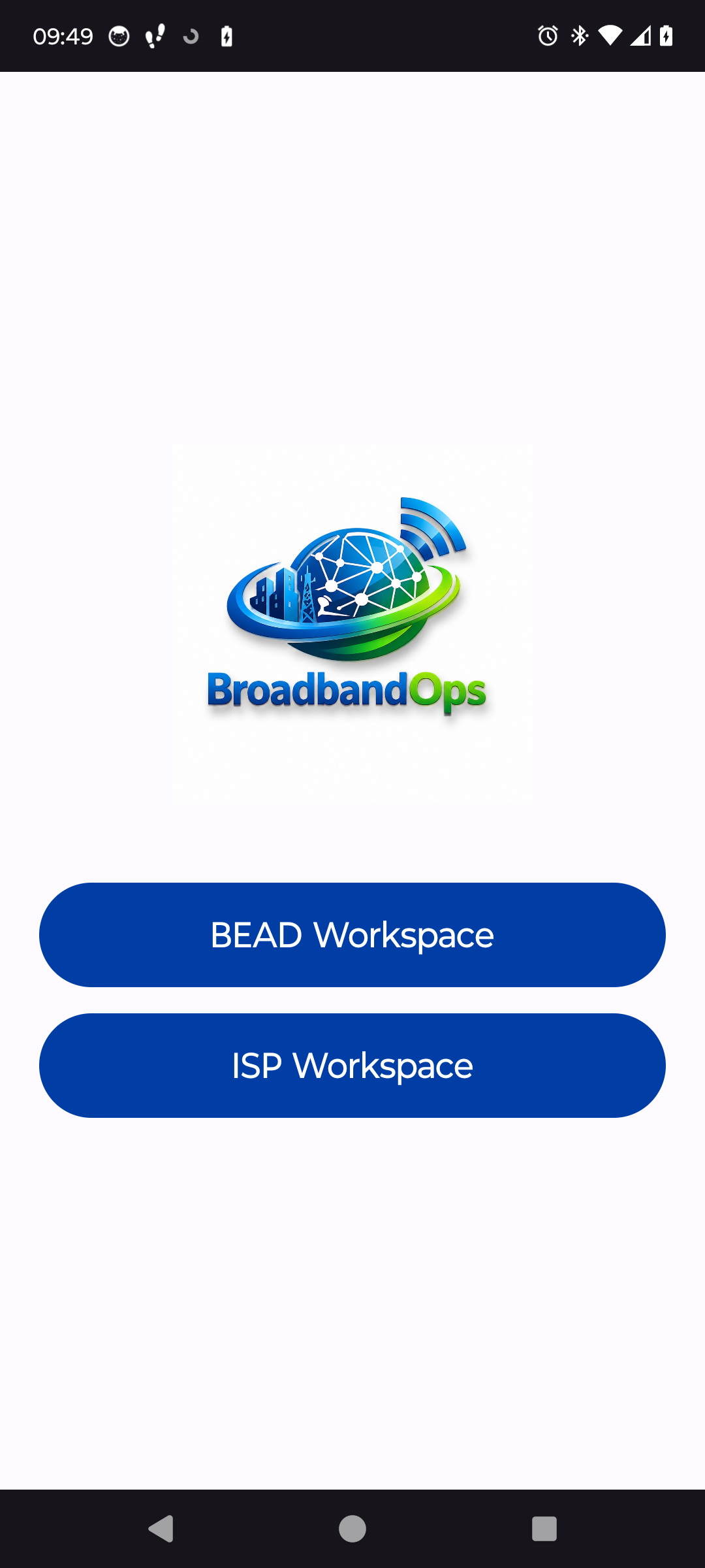 BroadbandOps application screenshot